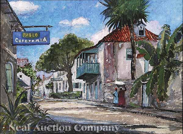 Appraisal: Colette Pope Heldner American New Orleans - St Augustine Florida