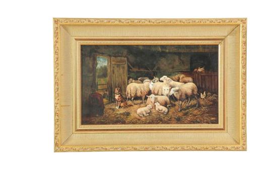 Appraisal: SHEEP BY GRACE CROOK AMERICAN SCHOOL EARLY TH CENTURY Oil