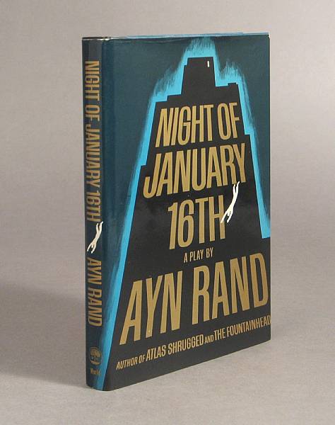 Appraisal: RAND AYN Night of January th New York amp Cleveland