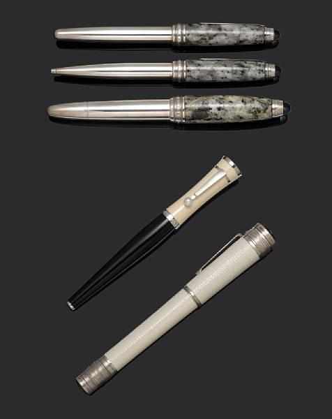 Appraisal: MONTBLANC Soulmakers for Years Limited Edition Rollerball and Ballpoint Set