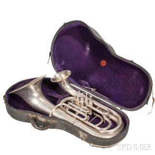 Appraisal: H N White King Double Bell Euphonium c serial no