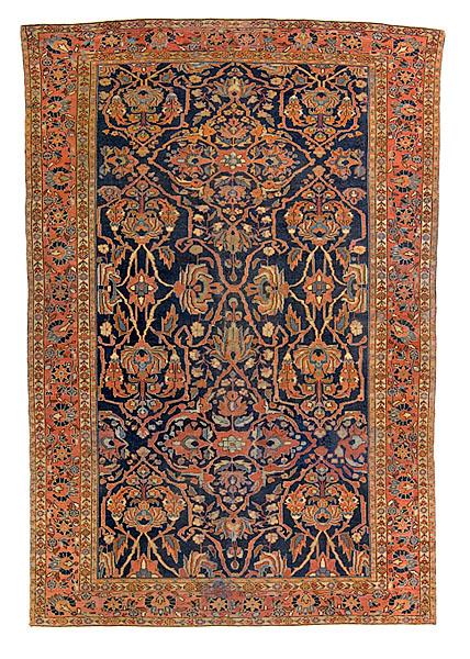 Appraisal: MAHAL RUG Persian early th century ' x '