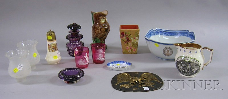 Appraisal: Group of Miscellaneous Decorative and Collectible Ceramics and Glassware a