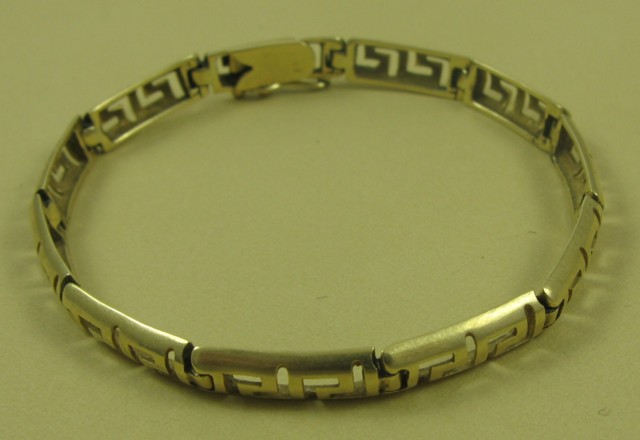 Appraisal: FOURTEEN KARAT GOLD BRACELET - in length and weighing grams