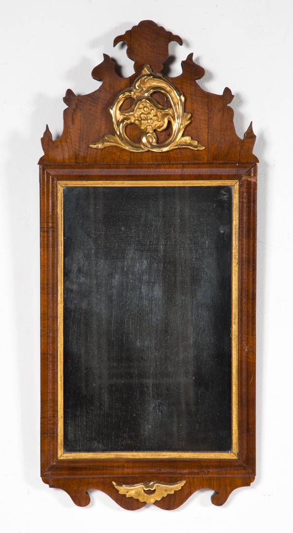 Appraisal: Gilt decorated mirror Undernumber