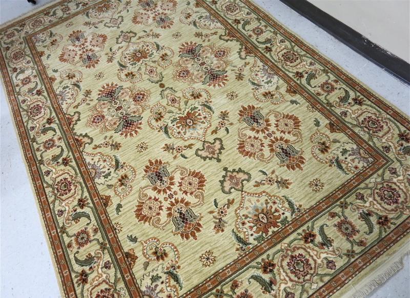 Appraisal: KARASTAN AMERICAN ORIENTAL CARPET Herati pattern Ashara Collection machine loomed