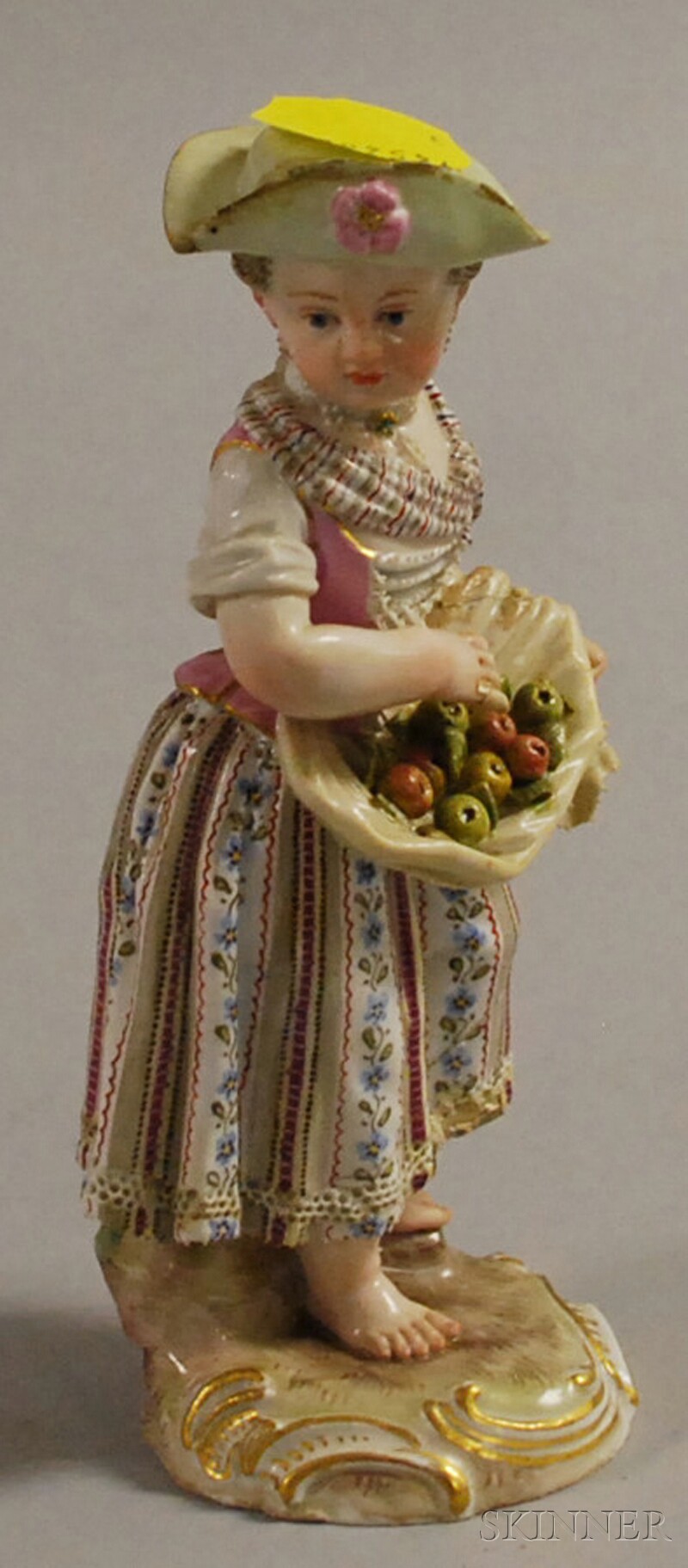 Appraisal: Meissen Figure of a Young Girl th century the barefoot