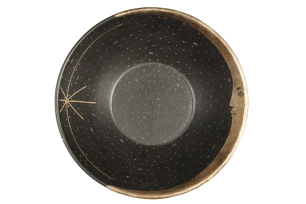 Appraisal: EMILIA CASTILLO BOWL - 'Northern Star' Bowl with sterling silver