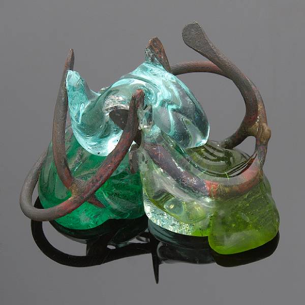 Appraisal: n a Claire Falkenstein American - Untitled Fusion Venetian glass