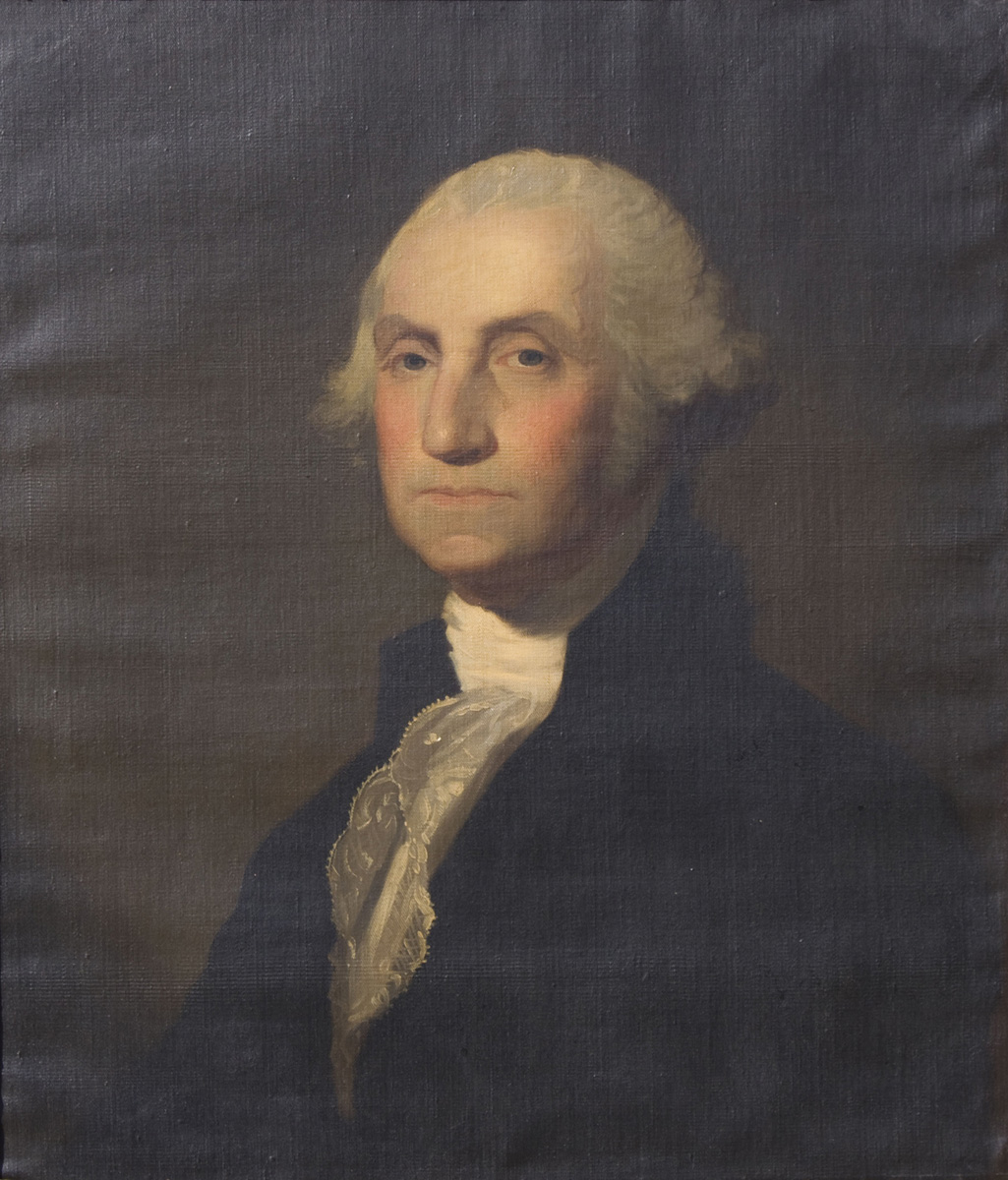 Appraisal: Gilbert Stuart American - Winthrop Astor Chanler Portrait of George