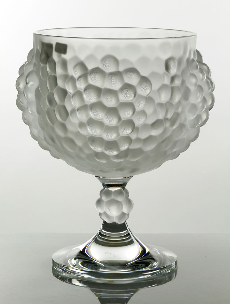 Appraisal: - Lalique Antilles Punch Bowl Lalique Antilles punch bowl frosted