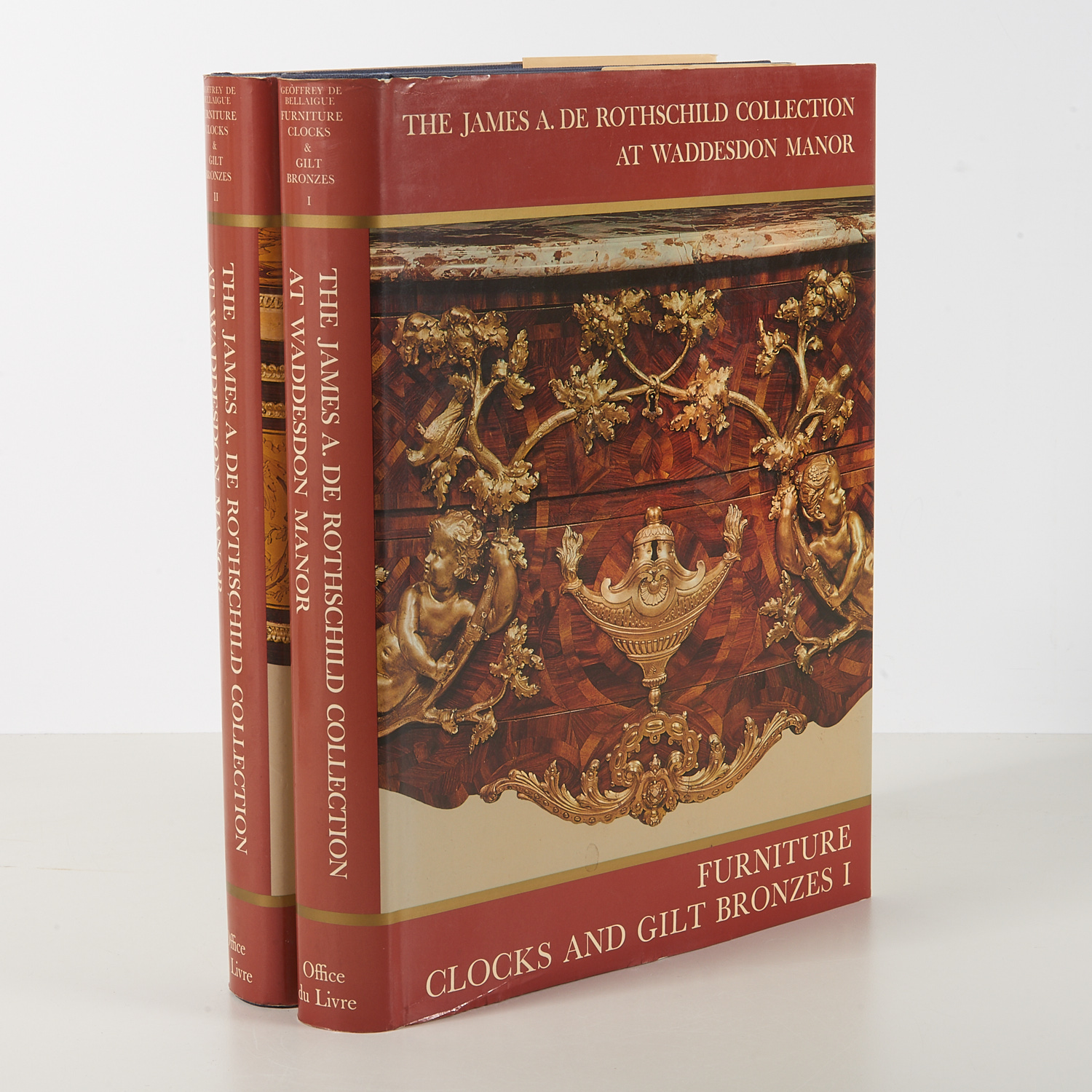 Appraisal: BOOKS VOLS FURNITURE CLOCKS AND GILT BRONZES The James A