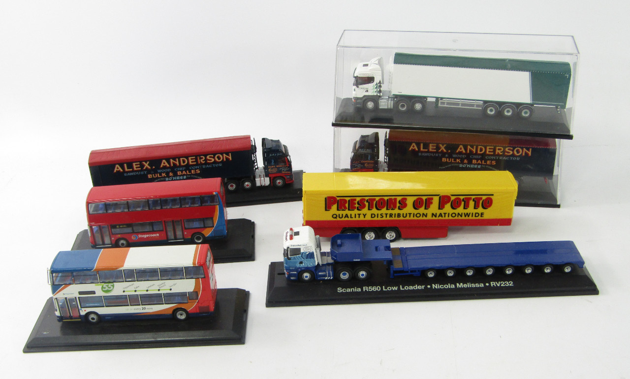 Appraisal: Oxford die cast models of lorries some boxed various hauliers