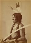 Appraisal: ALEXANDER GARDNER - Suite of photographs of Sioux Delegation members