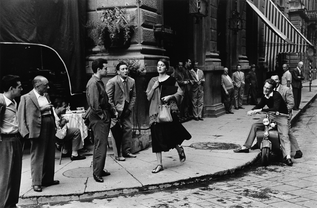 Appraisal: RUTH ORKIN - American Girl in Italy Silver print the