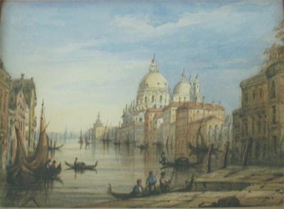 Appraisal: HENRY COURTNEY SELOUS - Santa Maria Della Salute signed with