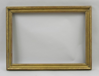 Appraisal: A Vintage Carved Gilt Picture Frame A wide finished corner