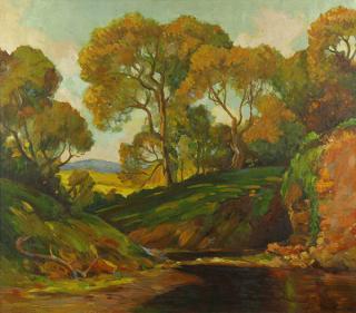 Appraisal: Painting Dana Bartlett Dana Bartlett American - Sunlight Through the