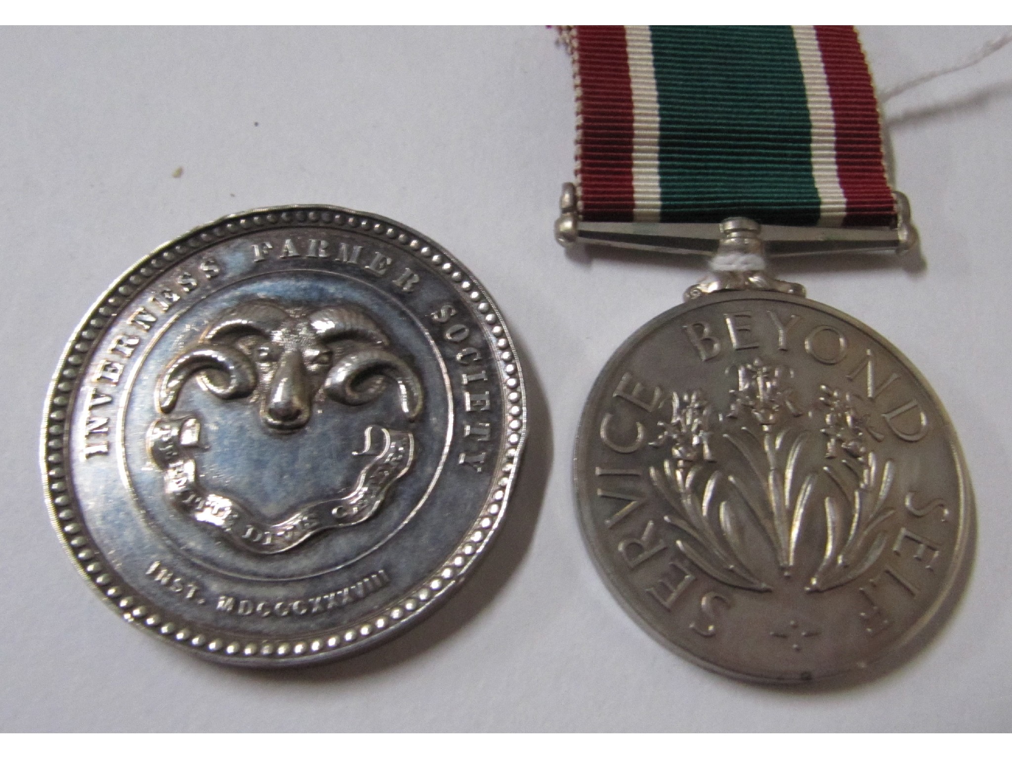 Appraisal: A lot comprising a WVS long service medal and a