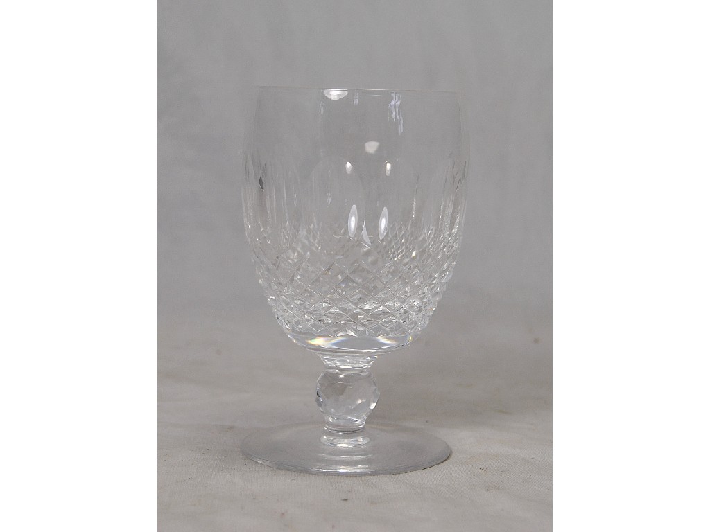 Appraisal: A set of eight Waterford Colleen Encore pattern stemmed glasses