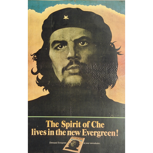 Appraisal: Paul Davis The Spirit of Che advertising poster for Evergreen