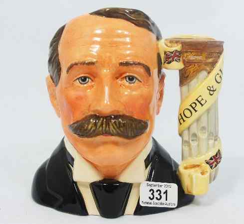 Appraisal: Royal Doulton Large Character Jug Elgar D from the Composers