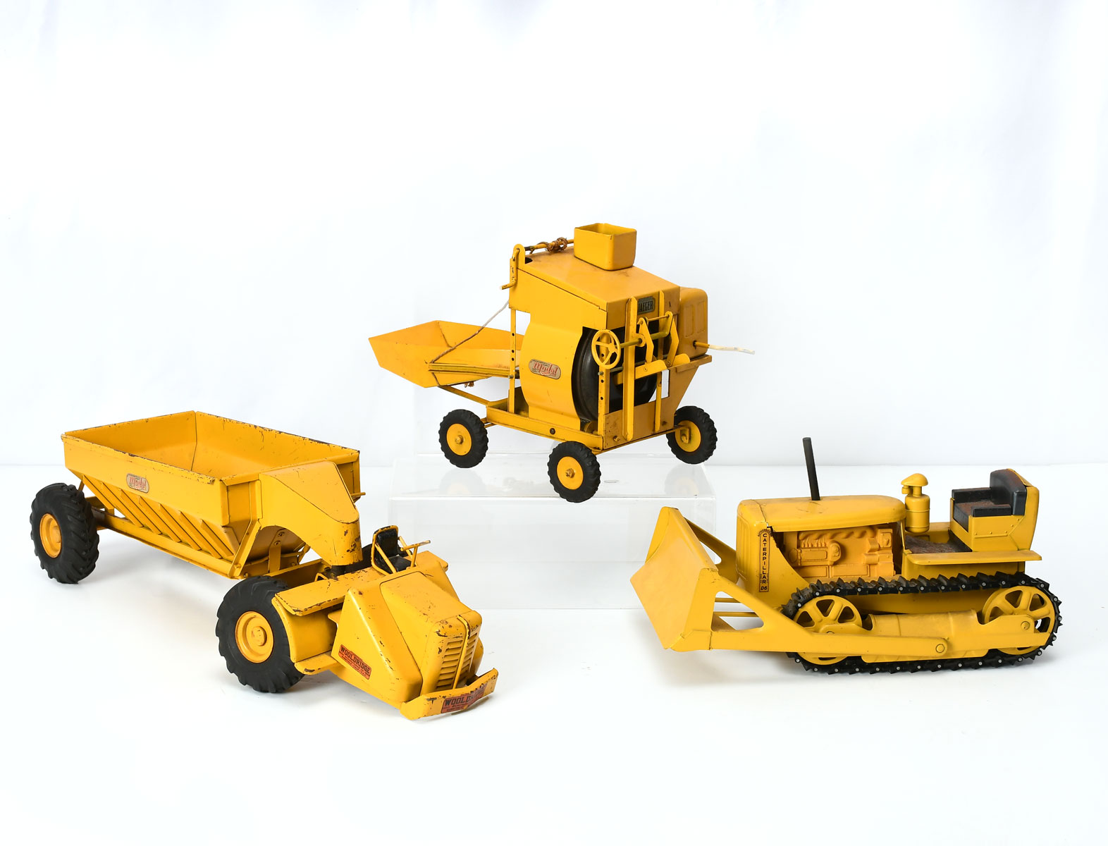 Appraisal: PC DOEPKE MODEL TOYS COLLECTION Comprising - Caterpillar D Bulldozer