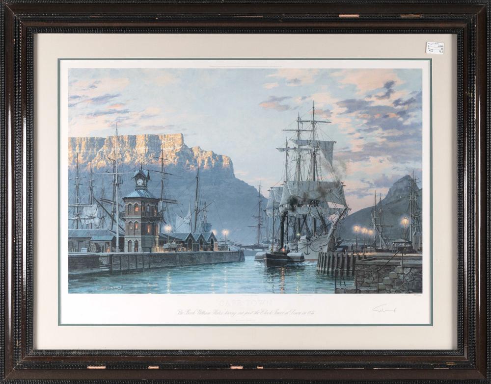 Appraisal: JOHN STOBART MASSACHUSETTS FLORIDA B CAPE TOWN LITHOGRAPH X SIGHT