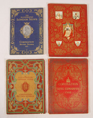 Appraisal: COLLECTION OF ILLUSTRATED LONDON NEWS CORONATION BOOKS Coronation books from