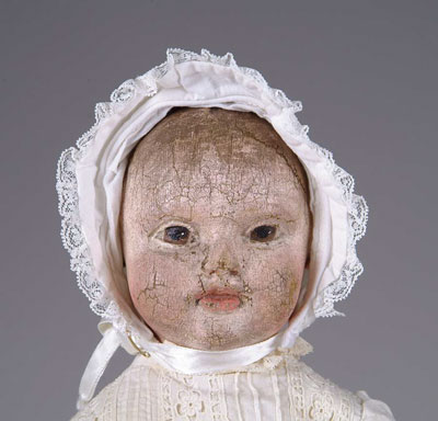 Appraisal: PHILADELPHIA BABY A great folk art doll with a lot