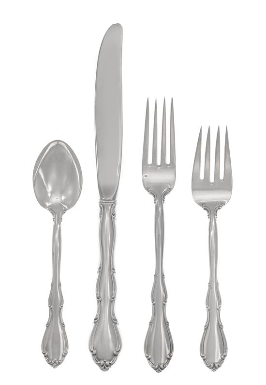 Appraisal: Sale Lot An American Silver Flatware Service Towle Silversmiths Newburyport