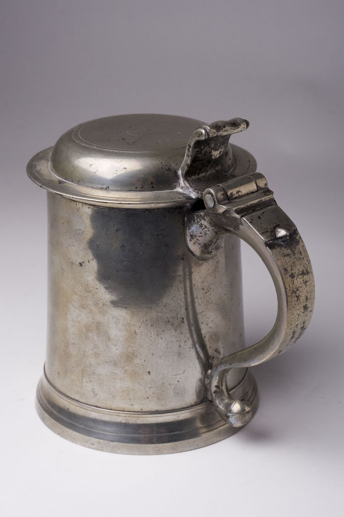 Appraisal: PEWTER TANKARD PETER YOUNG - New York City circa -