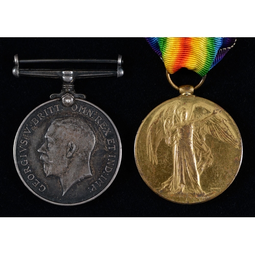 Appraisal: WWI pair British War Medal and Victory Medal Pte L