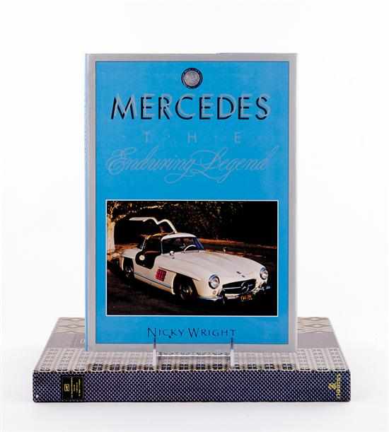 Appraisal: Books Motorcar and sporting gun collecting Wright Nicky MERCEDES THE