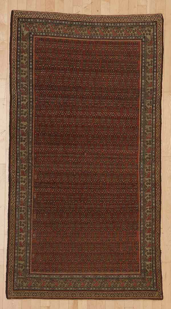 Appraisal: Hamadan carpet ca with boteh pattern ' x '