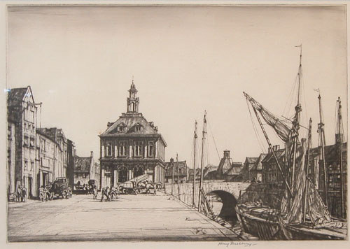 Appraisal: Kings Lynn Rushbury Henry British - etching a good rich