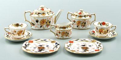 Appraisal: Royal Crown Derby miniature tea set in teapot matching creamer