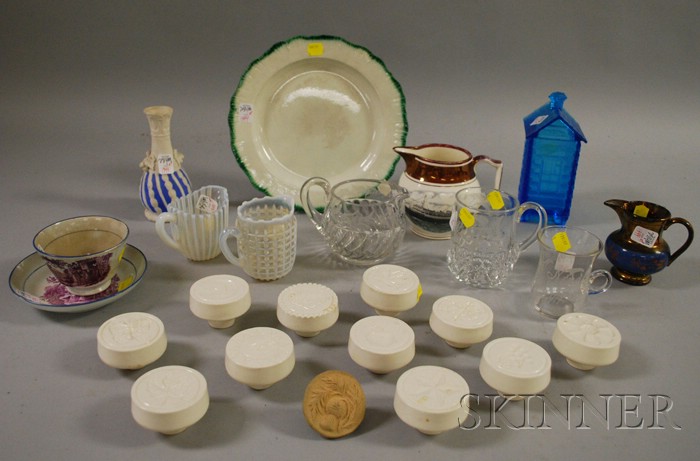 Appraisal: Twelve Miscellaneous Collectible and Decorative Ceramic Glass and Tableware Items