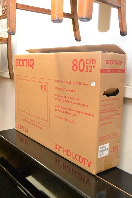 Appraisal: SONIQ HD LCD TV BRAND NEW AND IN BOX SONIQ