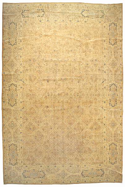 Appraisal: A Lavar Kerman carpet South Central Persia late th century