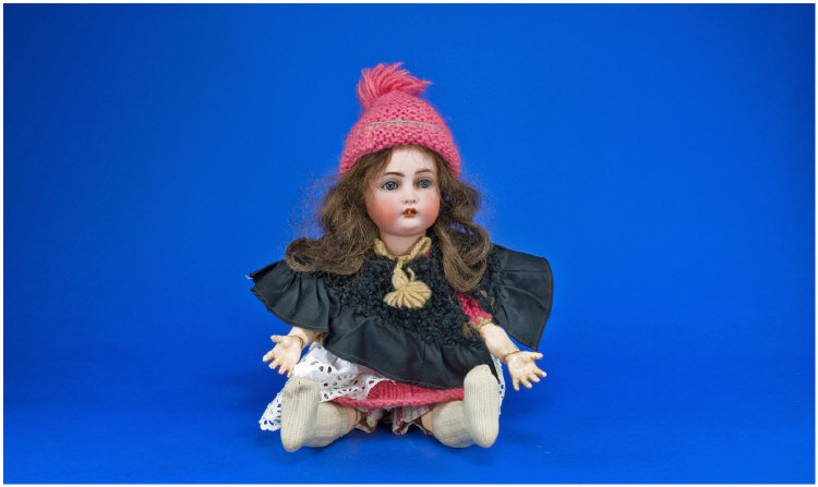 Appraisal: Simon and Halbig Bisque Head Doll