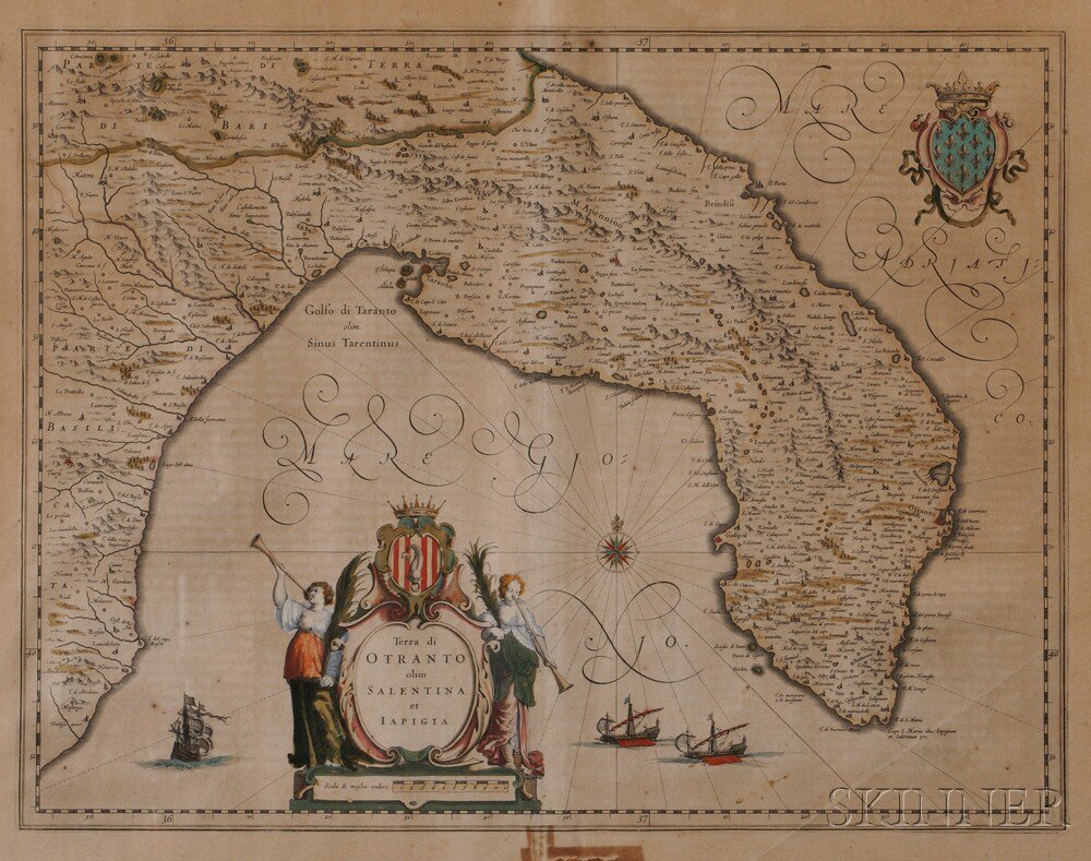 Appraisal: Italy Salento Johannes Jansson Terra di Otranto olim Salentina et