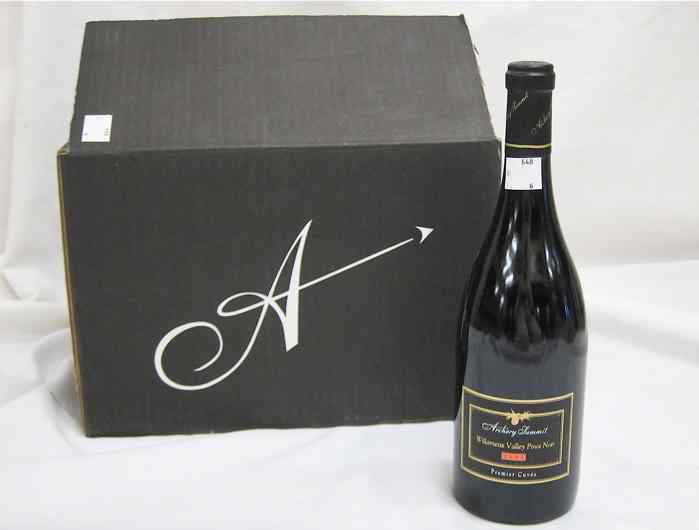 Appraisal: SIX BOTTLES OF ARCHERY SUMMIT OREGON WILLAMETTE VALLEY PINOT NOIR