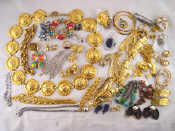 Appraisal: A large quantity of good costume jewellery including Christian Lacroix