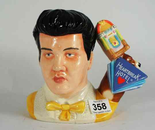 Appraisal: Royal Doulton Large Character Jug Elvis All Shook Up EP