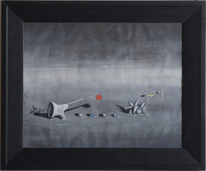 Appraisal: AFTER YVES TANGUY - SANS TITRE Oil on linen c