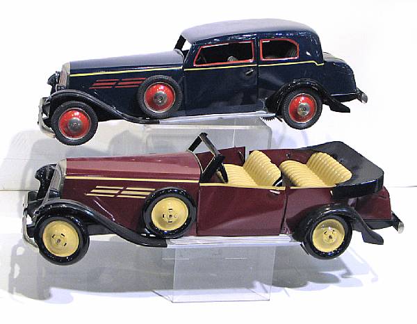 Appraisal: Contemporary Toy Cars Several limited issue toy European cars Paya