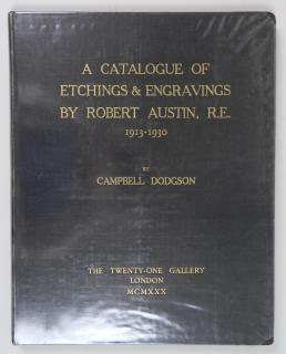 Appraisal: Dodgson Campbell ''A Catalogue of Etchings Engravings by Robert Austin