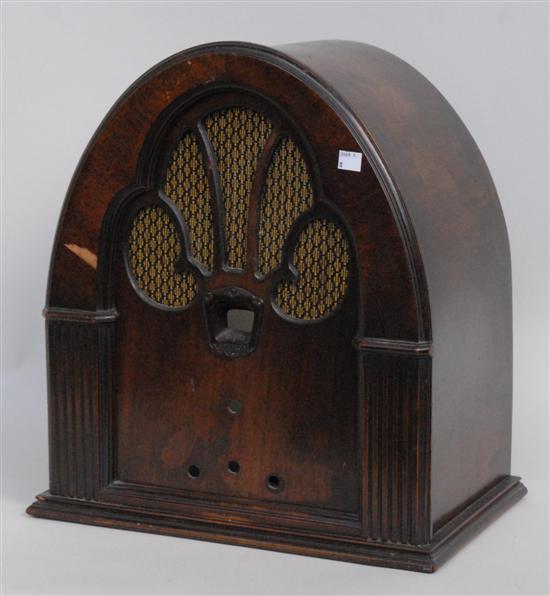 Appraisal: PHILCO VINTAGE WOOD CASED RADIO Property from the home of