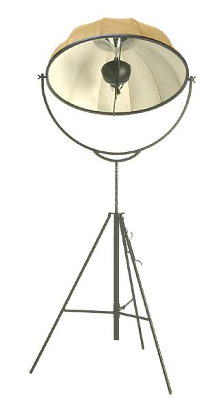 Appraisal: A Mariano Fortuny Umbrella floor lamp orginally designed this model